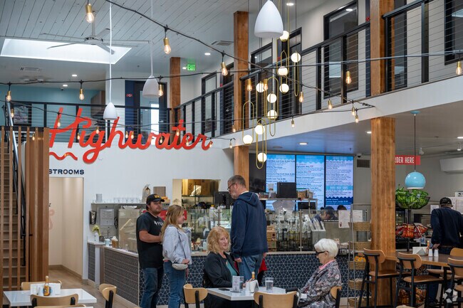 Highwater Café is a great place to grab lunch in the Gardener neighborhood.