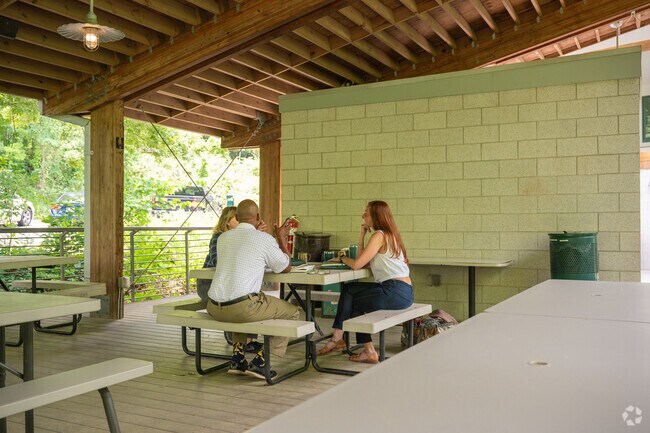 Visit with friends and then go for a hike at Ruffner Mountain near Oak Ridge Park.