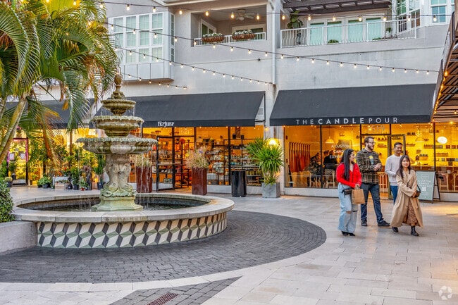 Take a stroll down the promenade at Hyde Park Village.