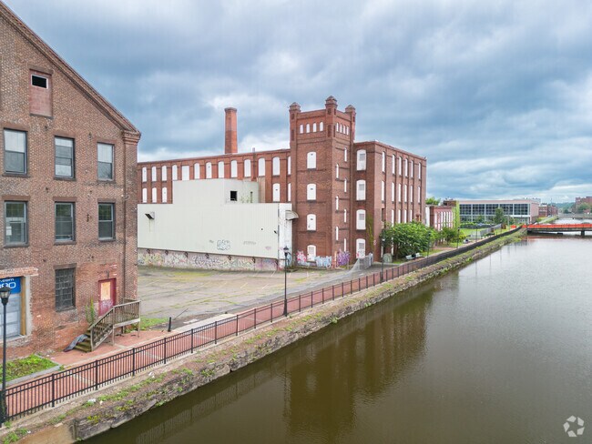 The canals that run though Holyoke use to supply this area with lots of necessities years ago.