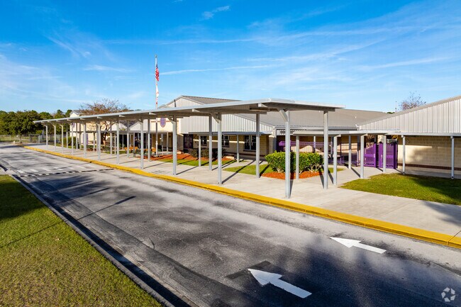 Poinciana Academy of Fine Arts is a K-5 public magnet school that offers diverse programs.