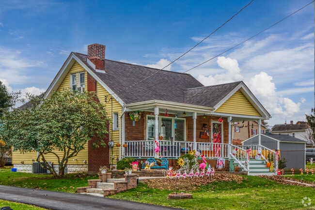 Residents of West Brownsville take great pride in decorating their homes for the holidays.