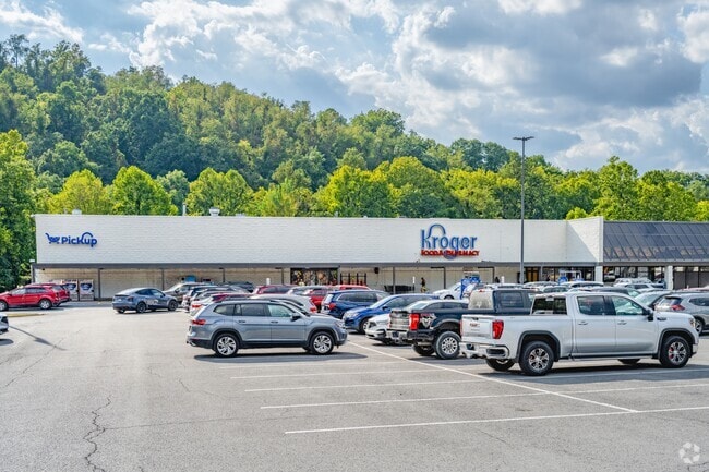 The grocery store Kroger is only a few minutes drive for residents of South Hills.