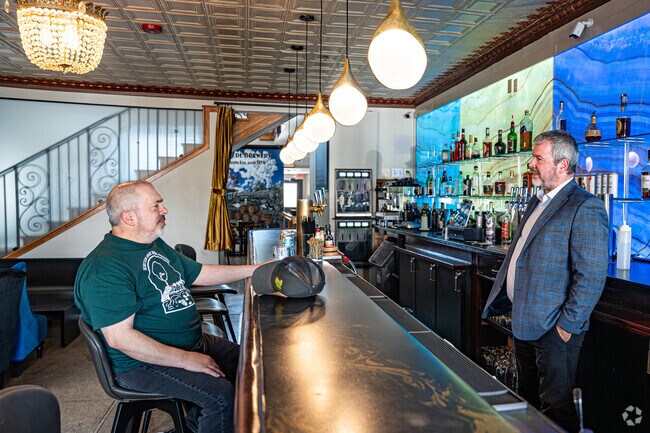 Buffalo Olde Brewery in Sloan offers bar fare alongside beer and cocktails.