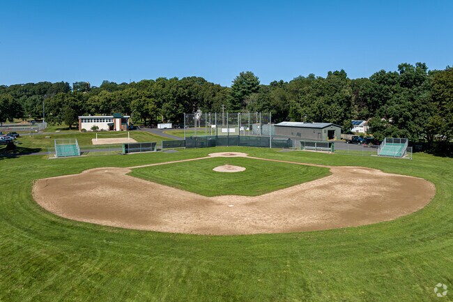 Henry Park in Vernon has several baseball fields for the town's teams to compete on.