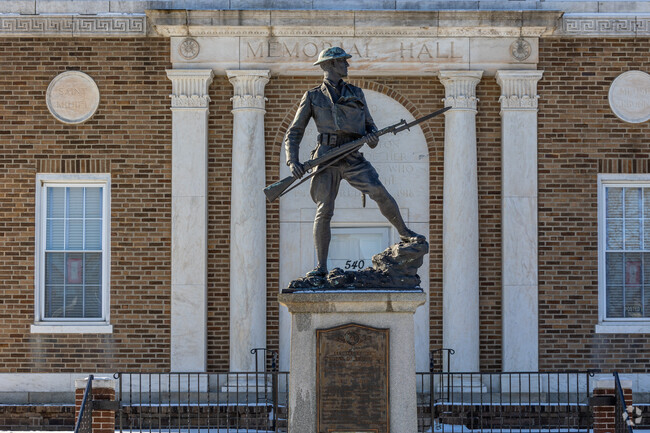 Pay your respects to those who gave the ultimate sacrifice in New Yorkshire at Memorial Hall.