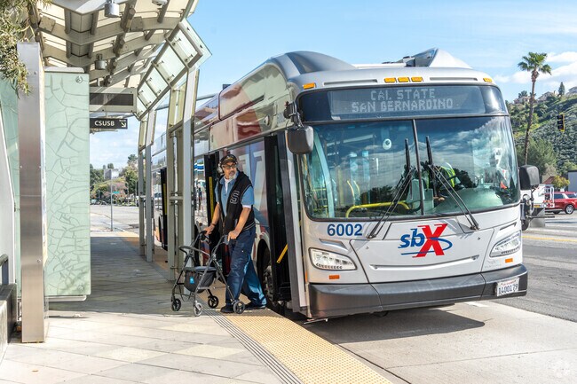 Residents of Arrowhead Farms enjoy easy access to public transportation.