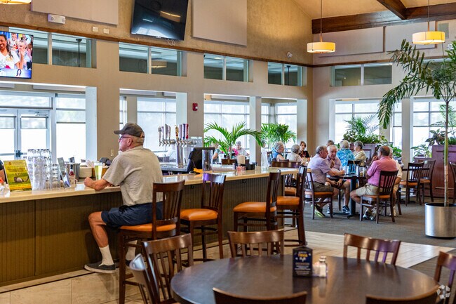 Sun N Lake residents love the community and ambiance at Island View Restaurant.