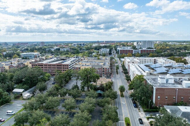 There is a lot of student housing in downtown Gainesville, with two colleges located their.