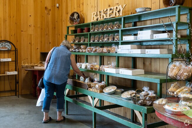 Snag a tasty treat from the bakery at Applecrest Farm in Hampton Falls.