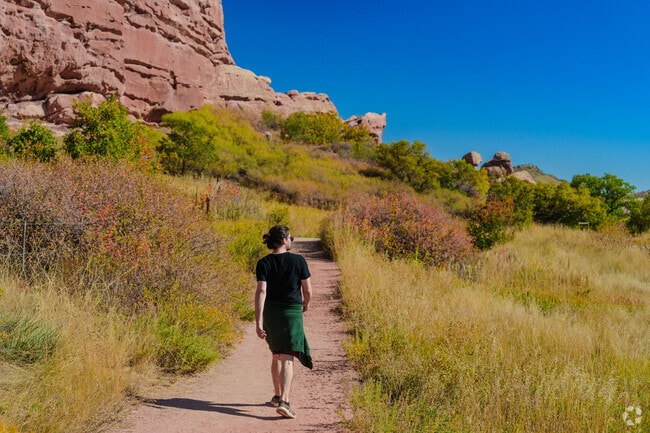 South Valley Park near Meadows features trails showcasing the region’s distinctive Colorado geology.