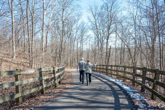 Skiles Test Park is where Devonshire residents go for fresh air and exercise.