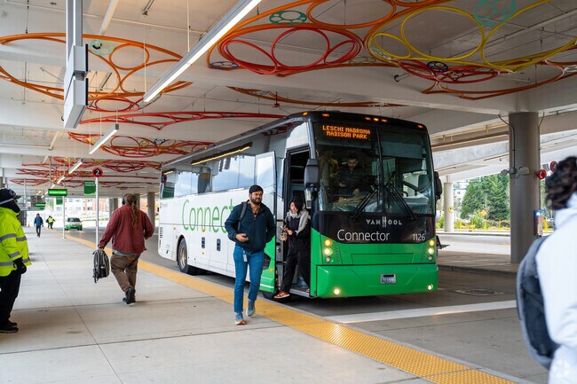 There are lots of public transportation stops within the Sahalee neighborhood.