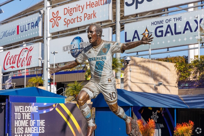 Carson is the home of the LA Galaxy one of the most successful teams in MLS history.
