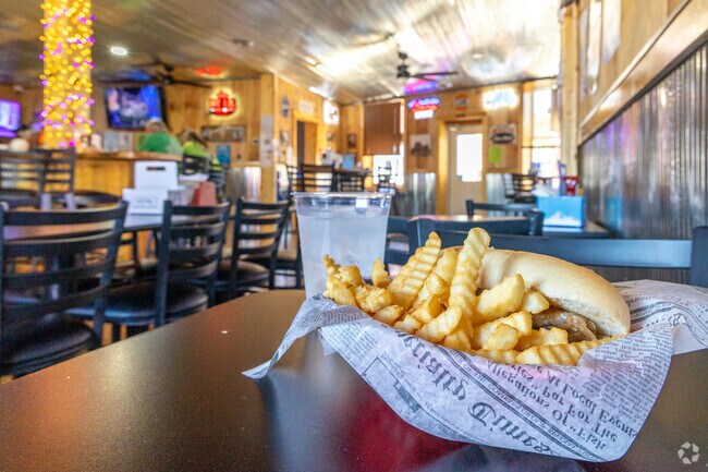 Shorty's Bar and Grill is a popular lunch spot in Forreston.