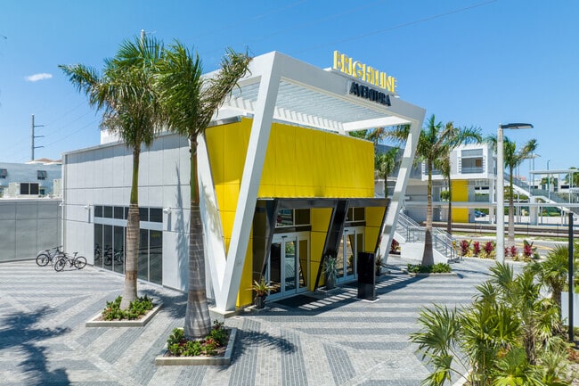 Brightline Aventura provides rail services on Williams Island.