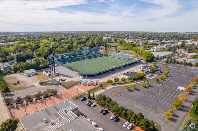 The Rochester Community Sports Complex hosts professional and youth sports.