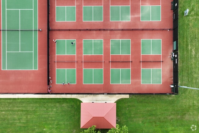Ellijay's parks department offers pickleball at River Park for all ages.
