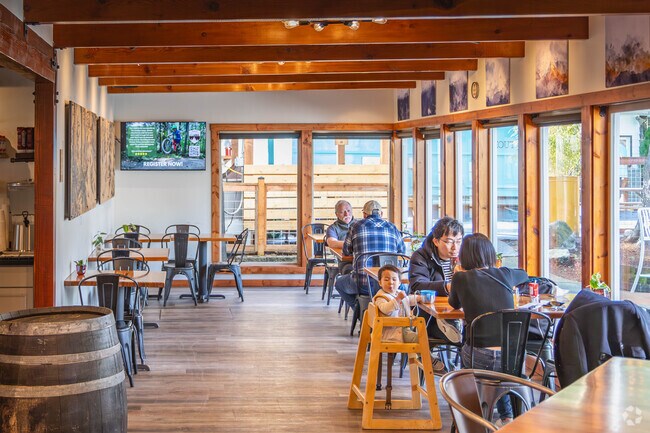 South Fork near Edgewick is a popular spot for folks to grab a bite before hiking trials.