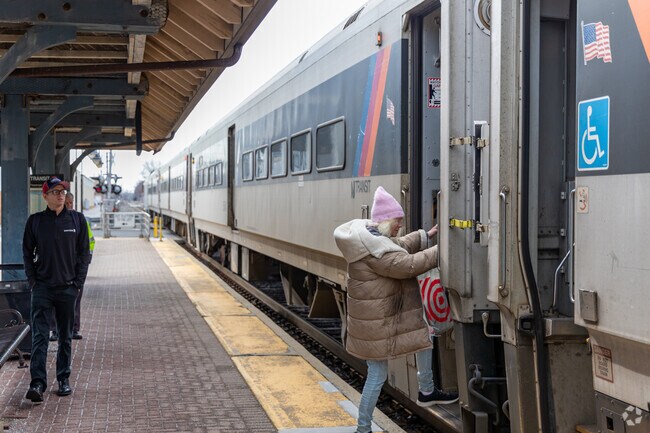 Locals use the NJ Transit trains to get from West Belmar to NYC and points south.