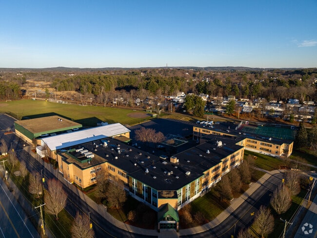 Bishop Guertin High School in Nashua, NH serves grades 9-12.