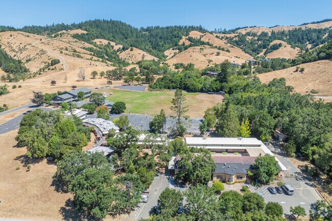 Lagunitas Elementary School is connected to the San Geronimo Valley Community Center.