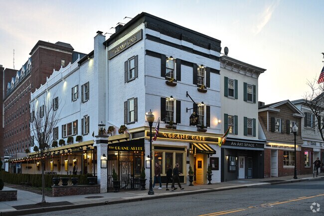 For an upscale French dining experience, visit The Grand Cafe in Morristown.