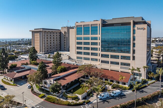 Hoag Hospital is nestled on the outside edge of the Newport Heights neighborhood.