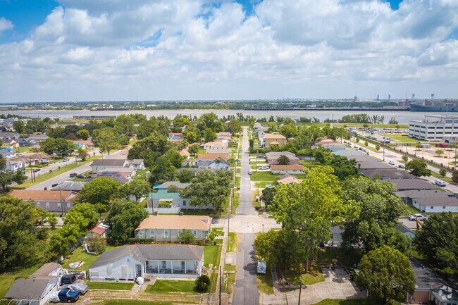 Enjoy riverfront living in Whitney, just across from New Orleans.