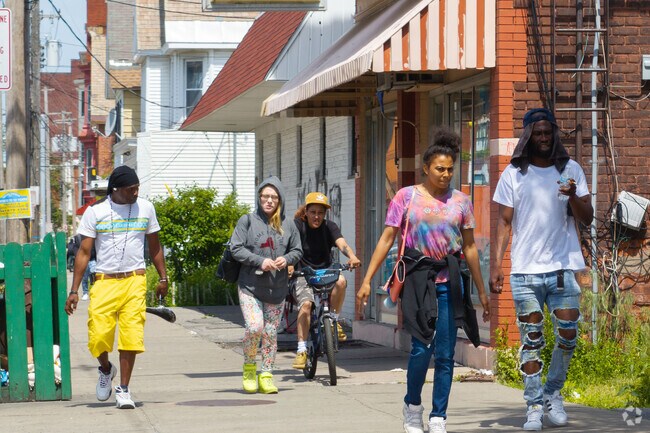 Albany St in Hamilton Hill is a popular spot for walking and commerce.