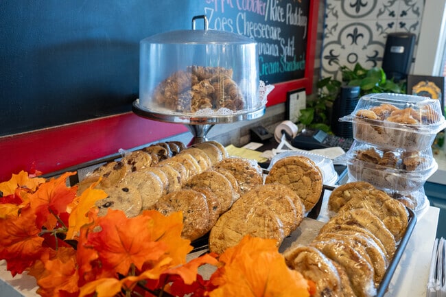 The desserts at Mama Zoe's in Windsor Estates are amazingly good.