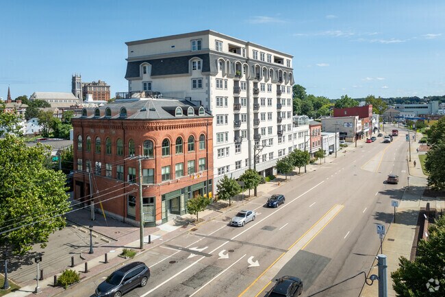 Harbor Tower Condominiums offer stunning views in Downtown New London, CT.