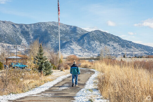 The Blacktail Creek Trail near East Butte offers a nice place to go on a peaceful walk.