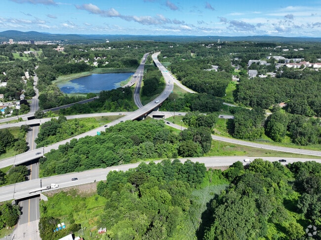 State Route 101 and I-93 intersect on the edge of Wellington Manchester.