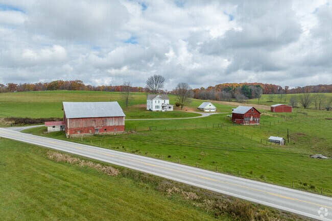 Redbank Township is known for its beautiful rolling hills.