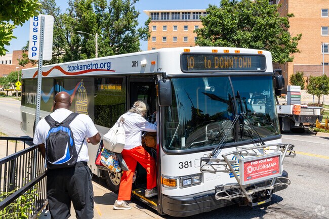 Jump on the Topeka Metro to get just about anywhere in Norton.