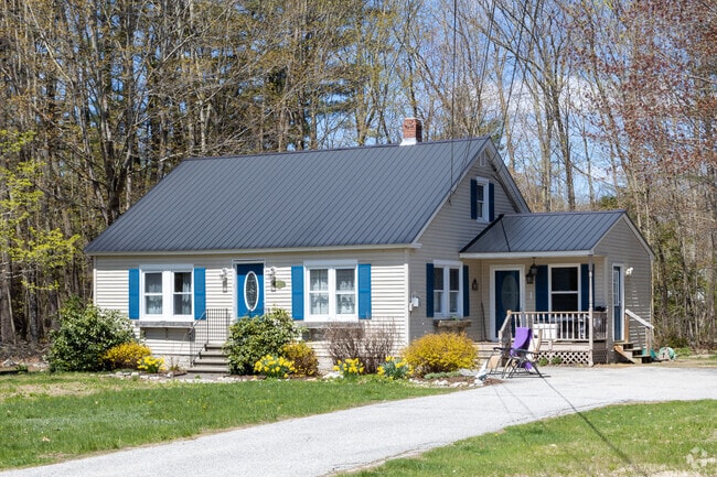 This lovely Cape Cod home is nestled in Gray.
