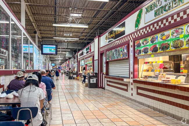 Residents can stop for a tasty meal at the Hmong Village Food Court near the Parkway-Greenbrier neighborhood.
