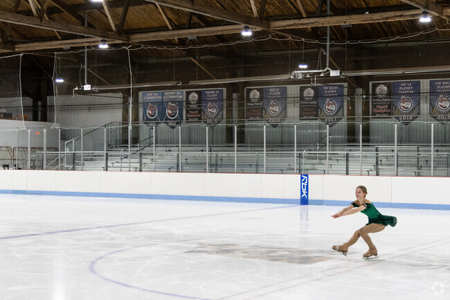 Compete in or learn figure skating for fun at Bowie Ice Arena in Bowie.