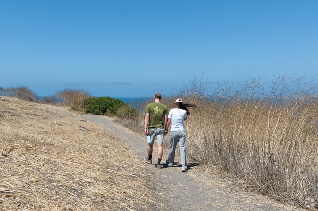 Go for a cliffside hike at Palos Verdes Estates Preserve in California.