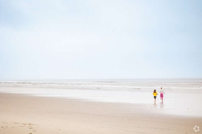 Take a day trip to stroll the shoreline at nearby Ft Stevens State Park.