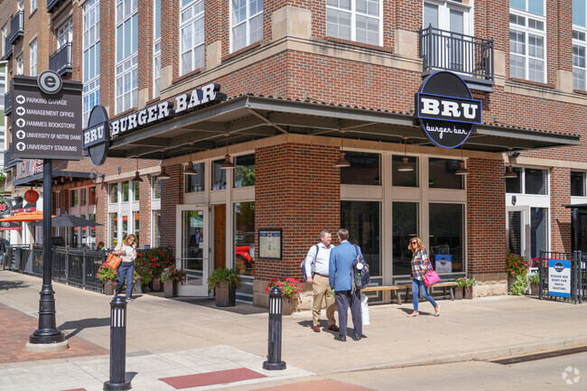 Bru Burger Bar is a great place to grab great food and watch the game.