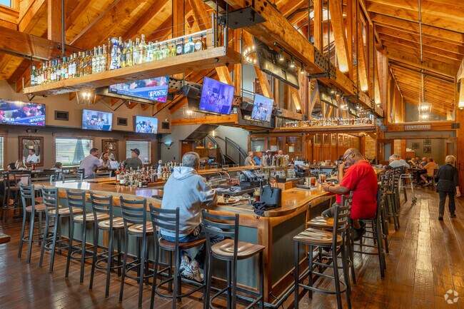 The Shanty in Wadsworth has a full size bar with multiple tvs, perfect for wathcing the game.