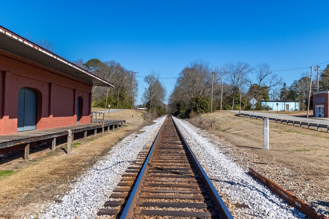 Grantville's rail system dates back to 1895 curtesy of the Atlanta and Westpoint Railway.