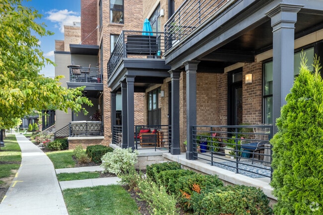 Upscale Apartments and condos are popping up all over the Italian Village.