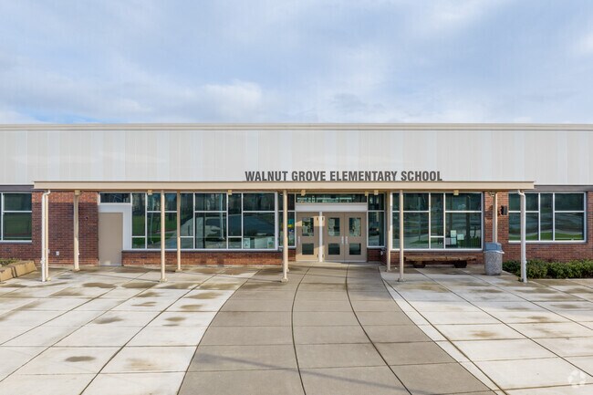 Walnut Grove Elementary Minnehaha, Vancouver, WA, has a newer modern design.