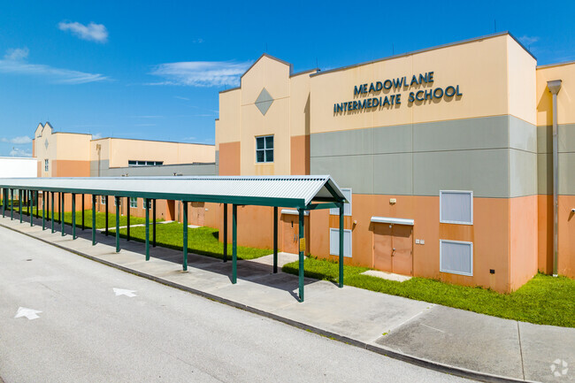 Meadowlane Intermediate School recieved a B+ from the school grading website Niche.