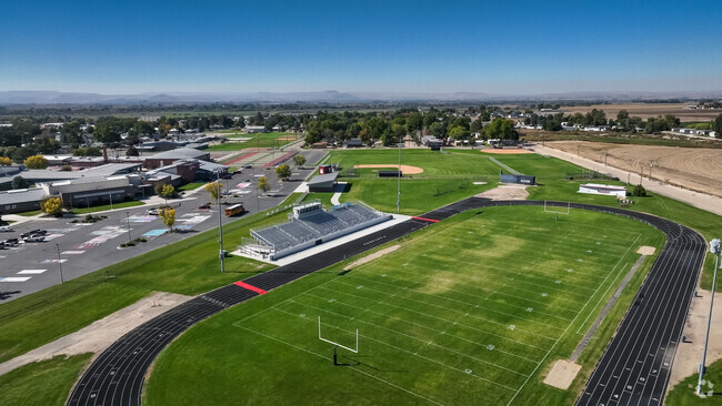 Parma High School athletic fields.