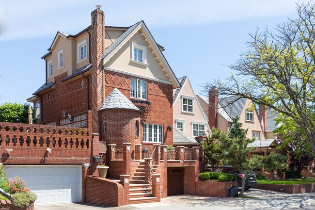 In Bay Ridge streets are wide and tree lined.