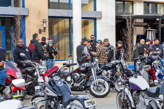 Residents of Hickory Oaks who like motorcycles head to Cycle Gear Bike Night.